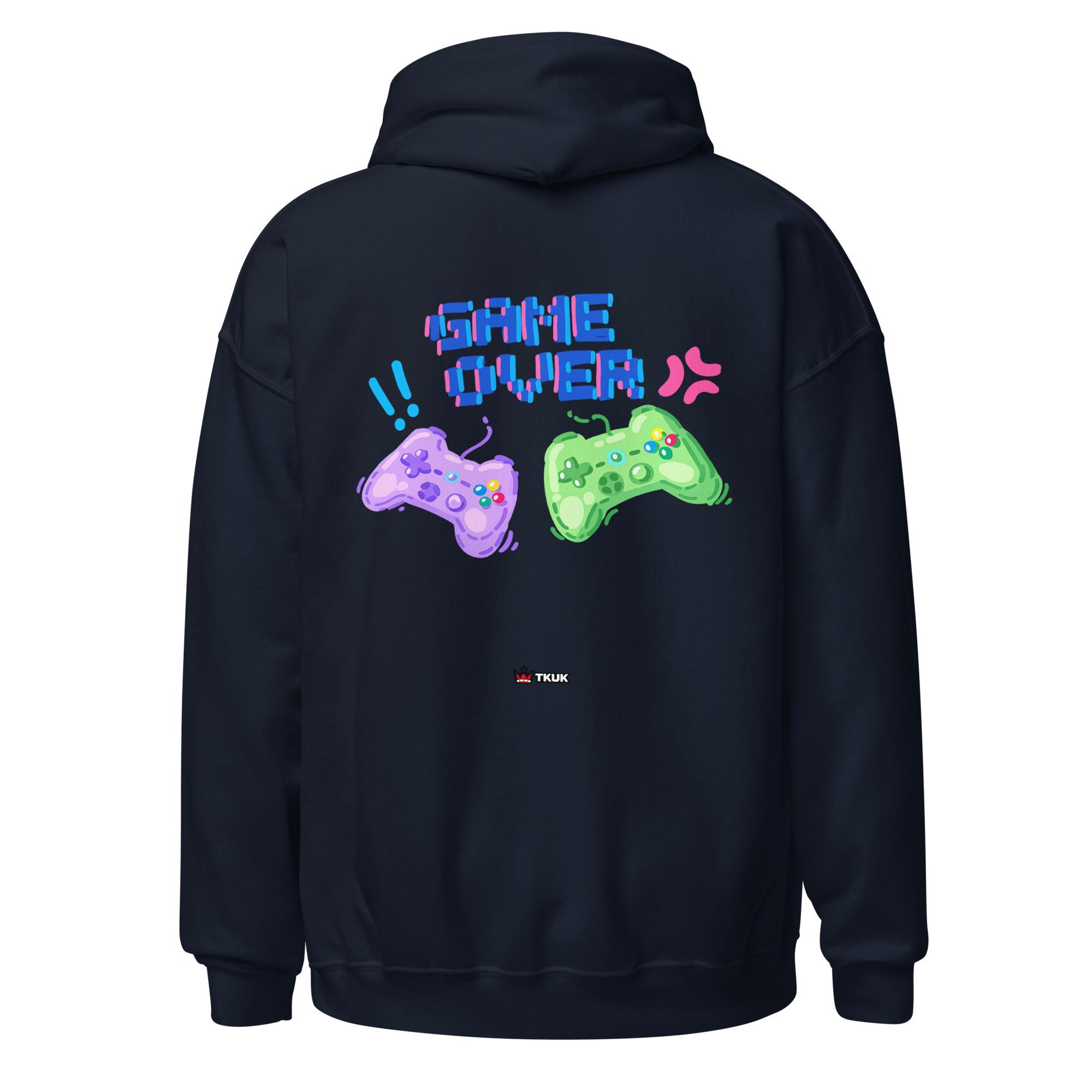game over controllers hoodie