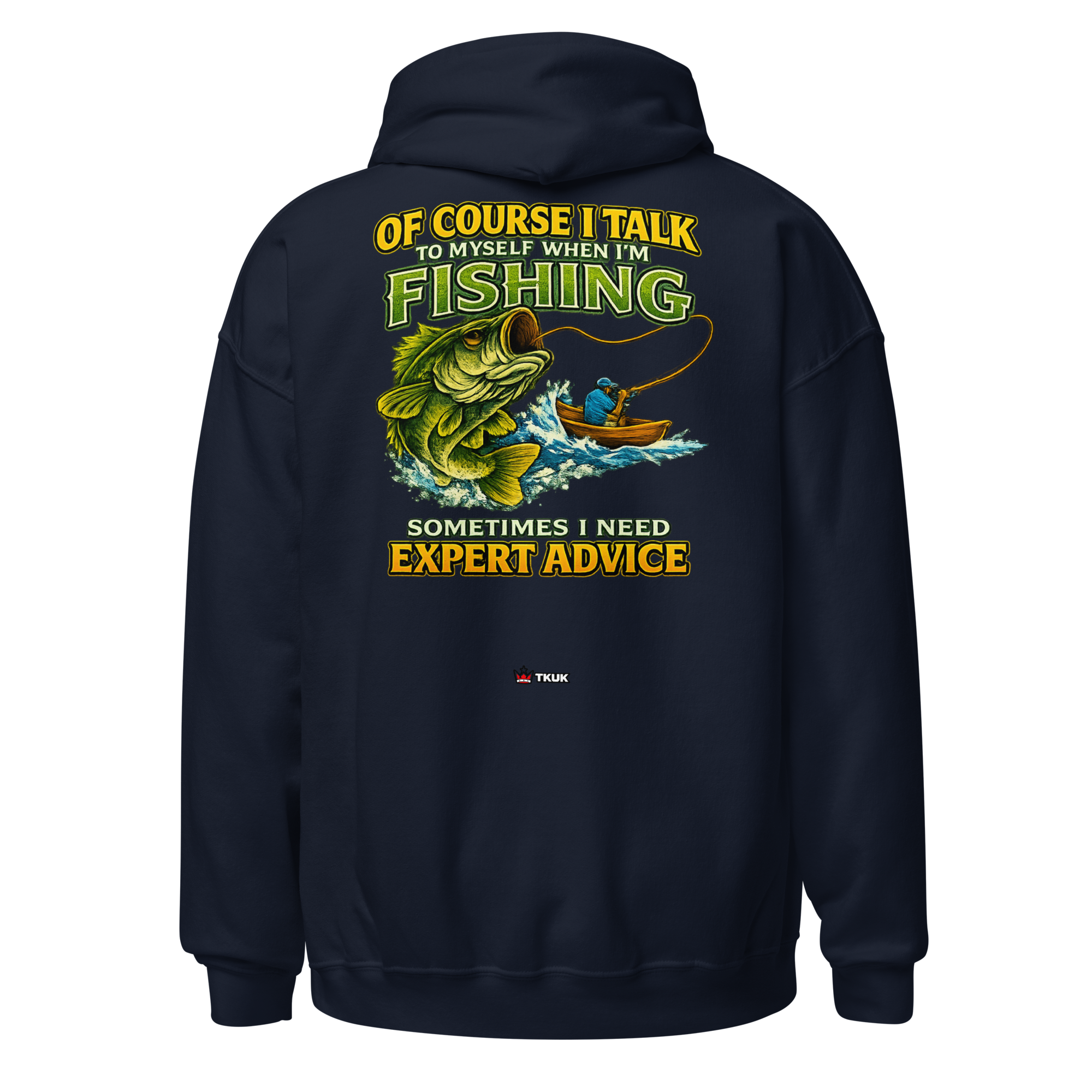 expert advice fishing hoodie