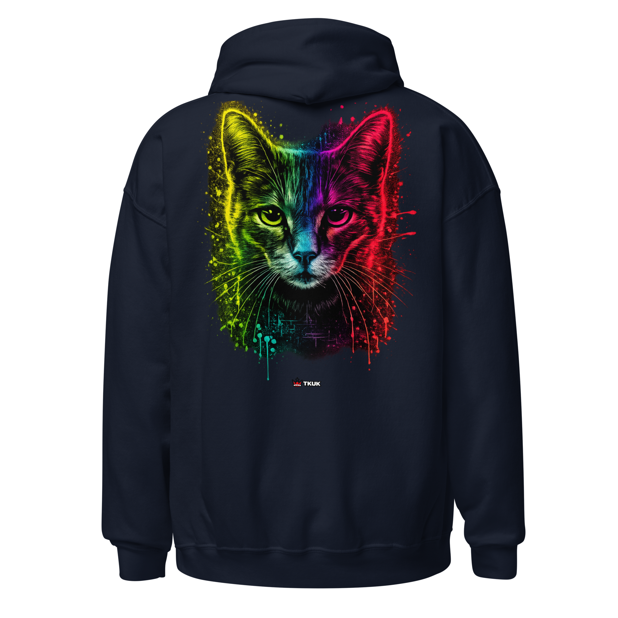 neon cat hoodie neon cat hoodie