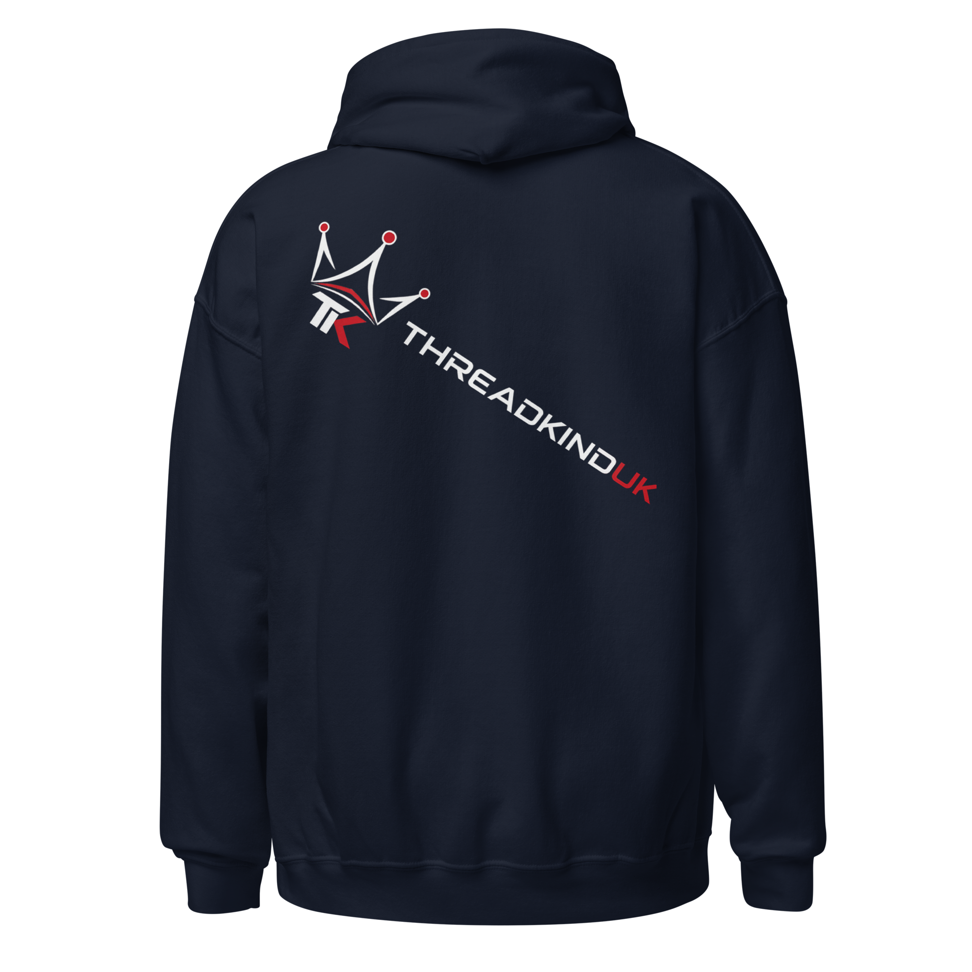 ThreadKindUK Essentials Dark Hoodie - Image 2