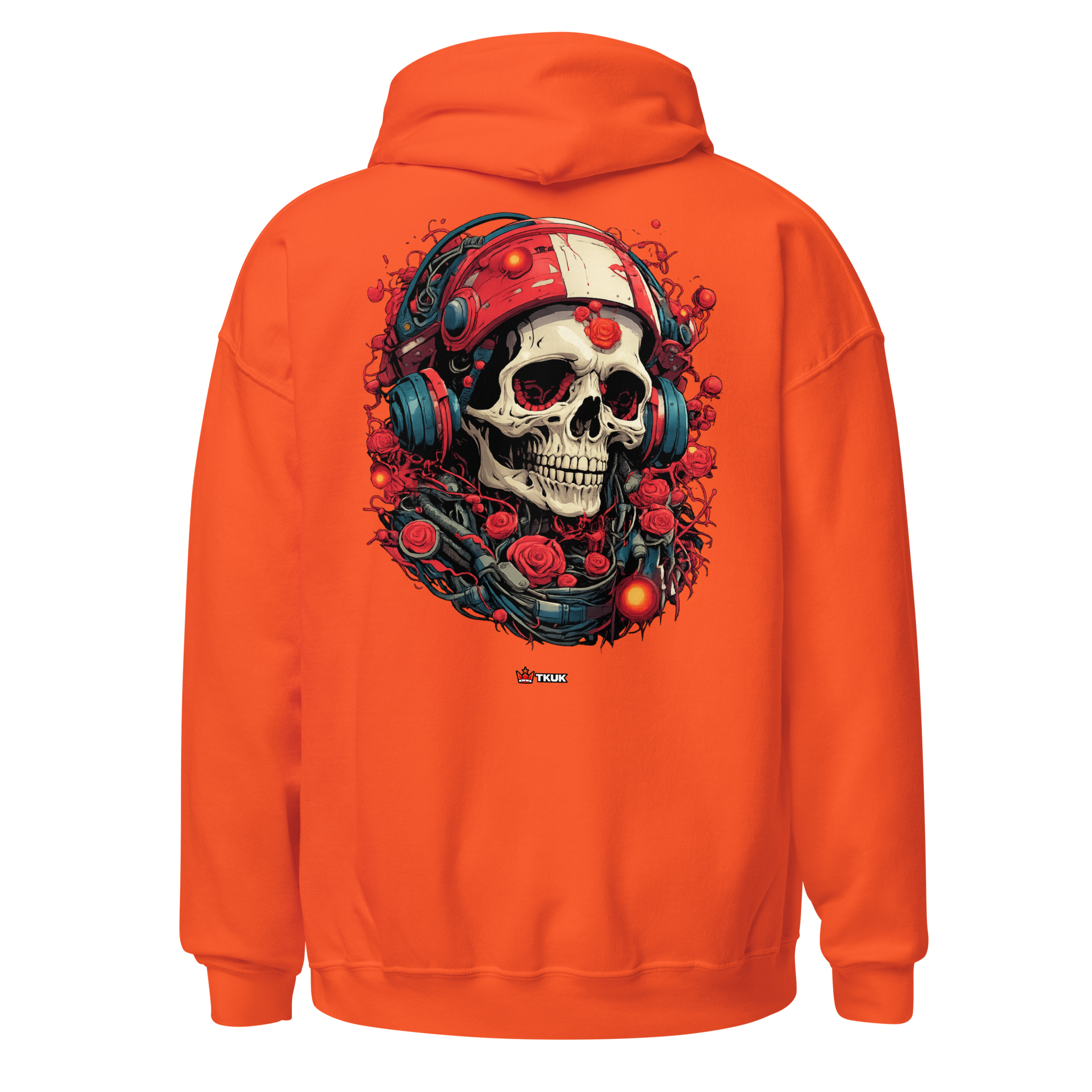 cyberpunk skull hoodie