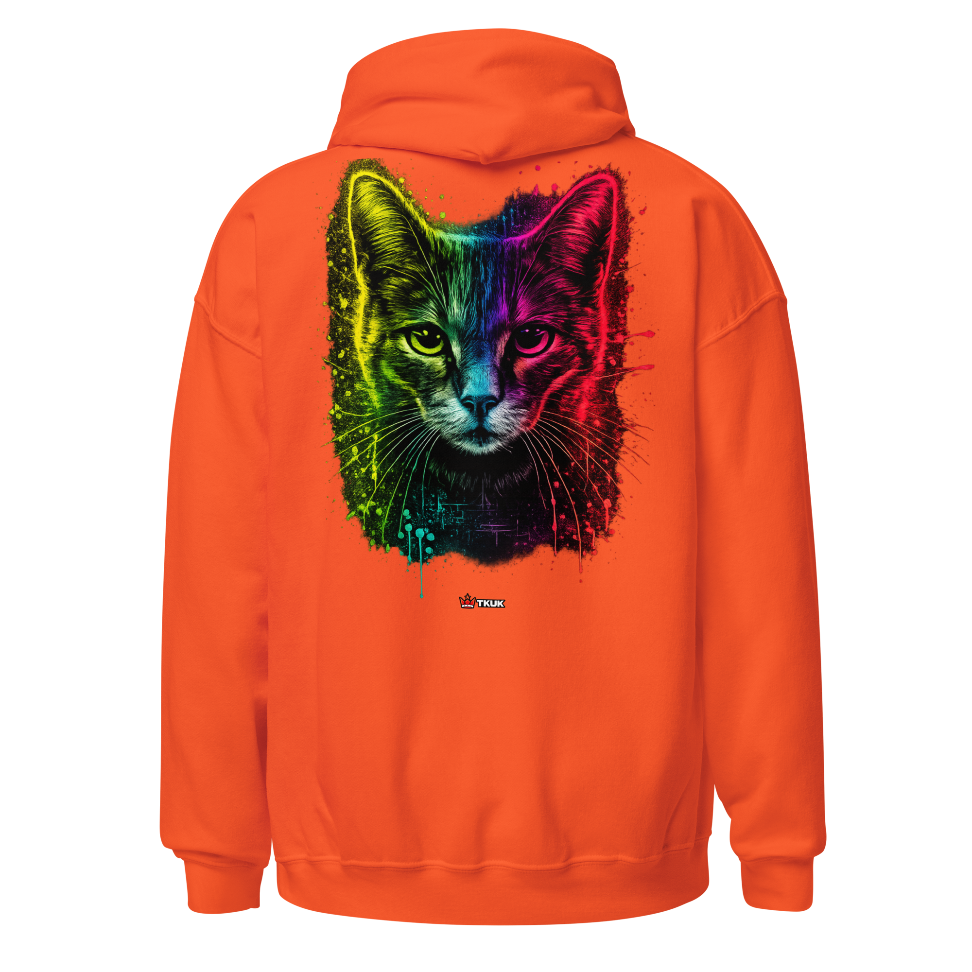 neon cat hoodie neon cat hoodie