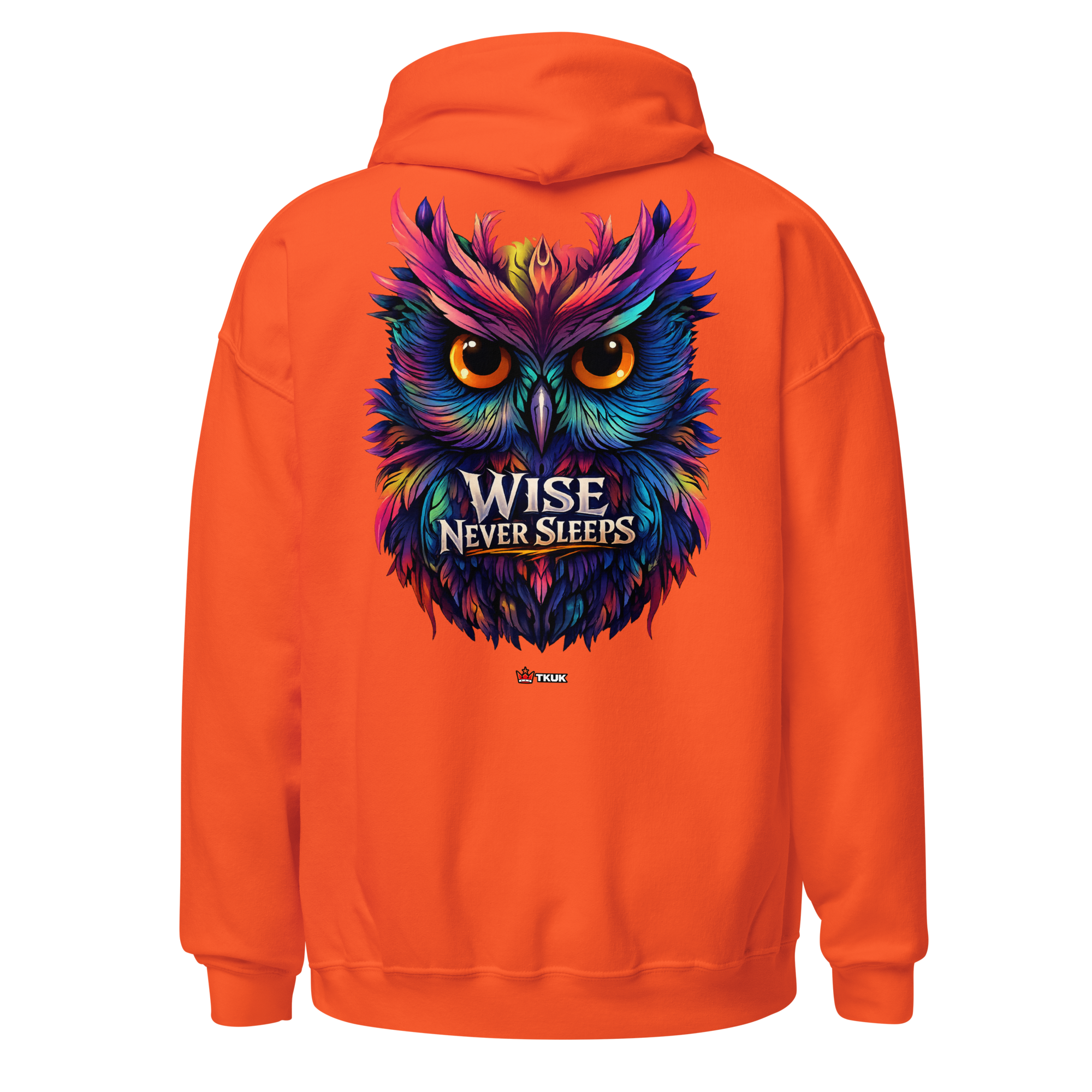 wise never sleeps owl hoodie