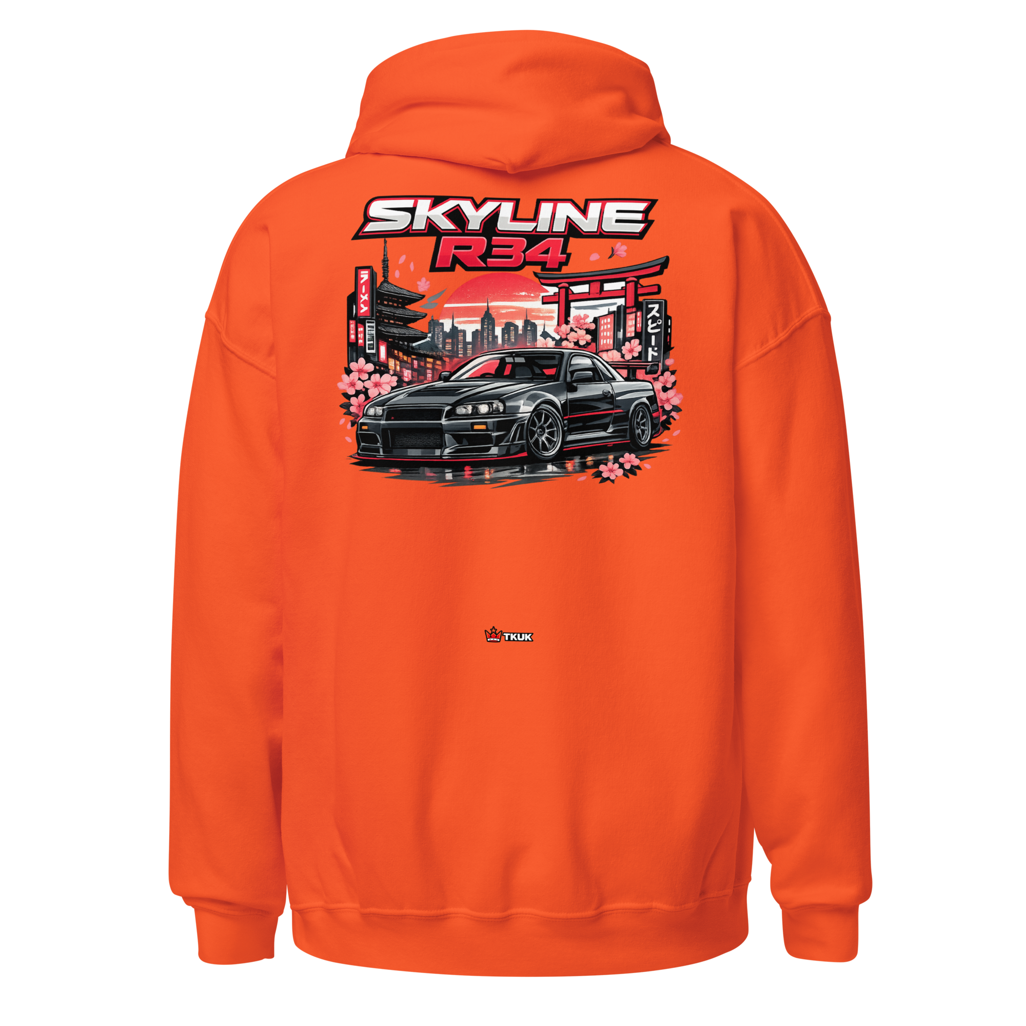 skyline r34 japanese street car hoodie skyline r34 japanese street car hoodie