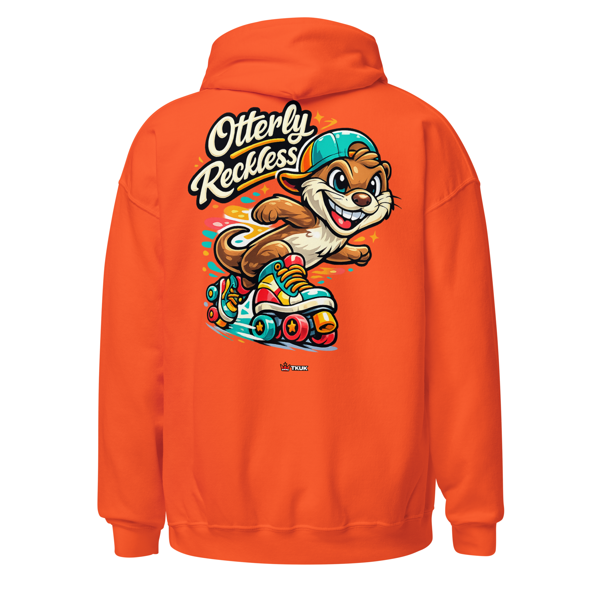 otterly reckless otter skates hoodie