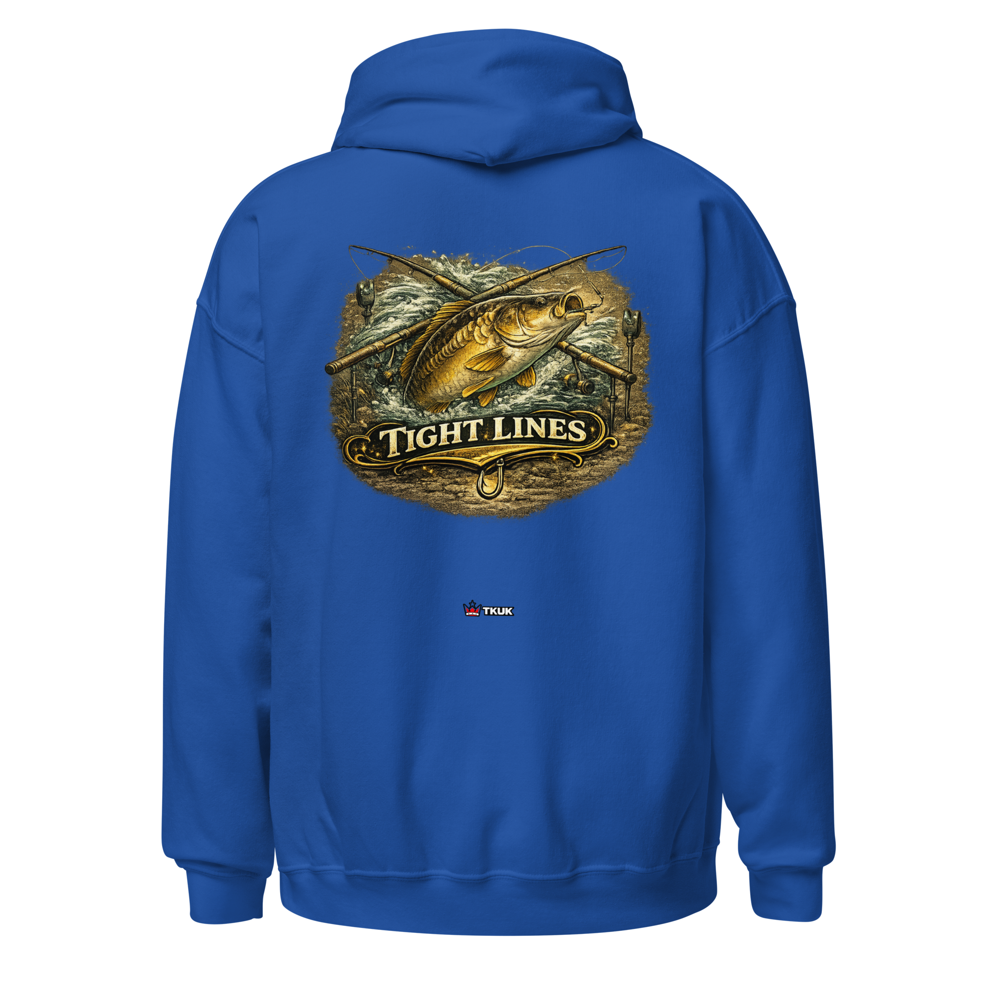 carp tight lines fishing hoodie