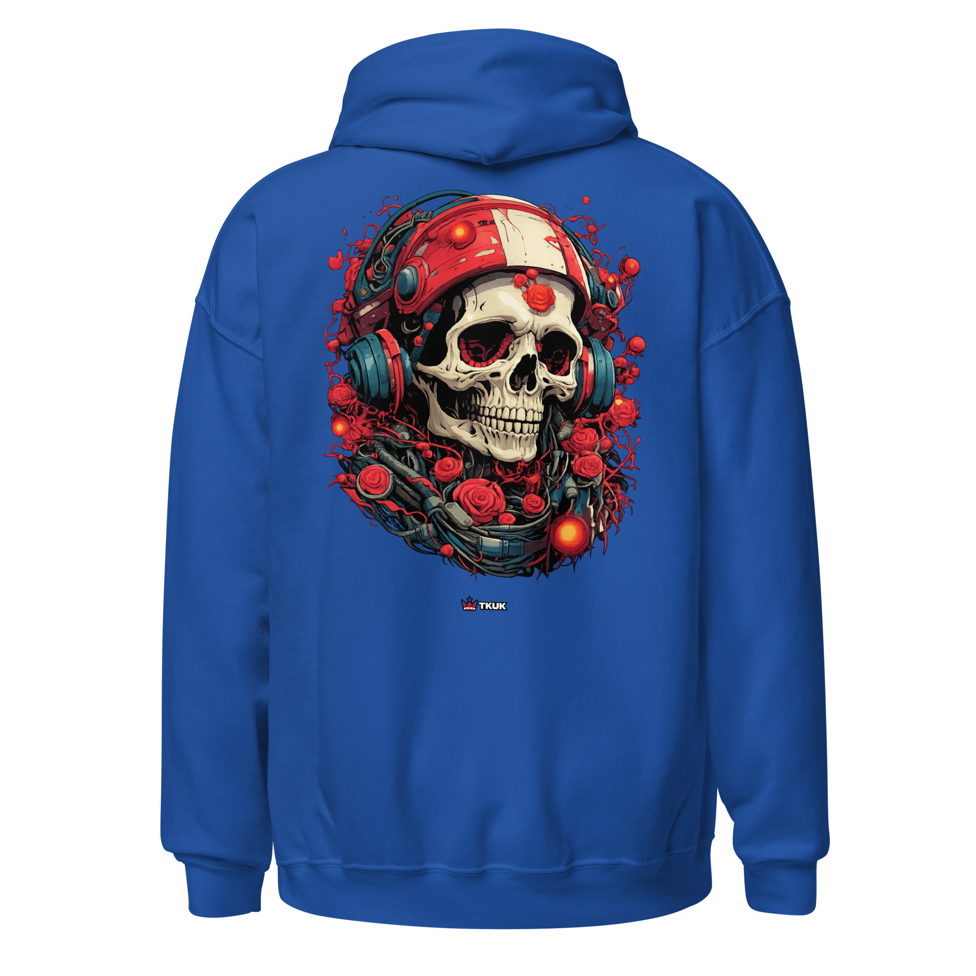 cyberpunk skull hoodie