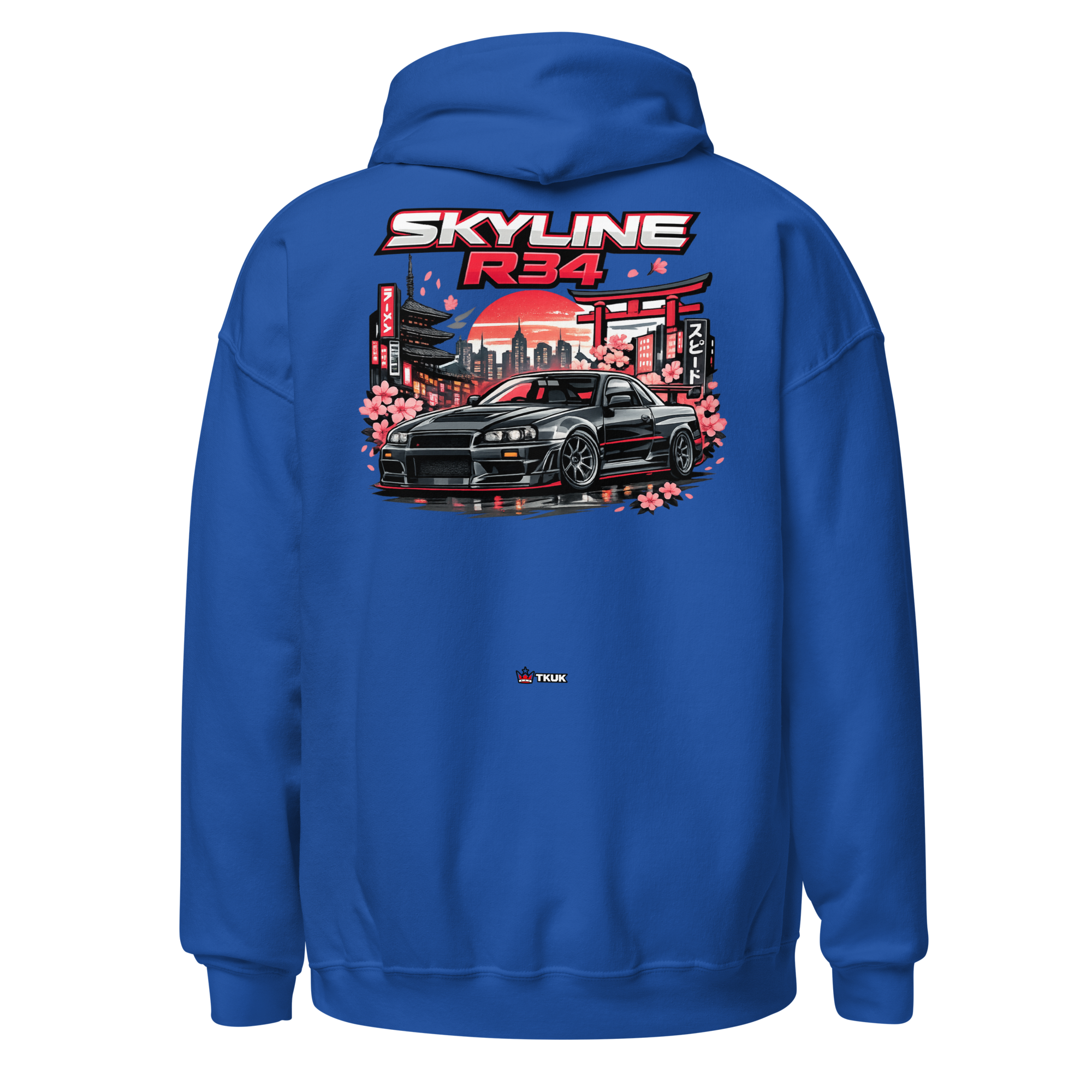 skyline r34 japanese street car hoodie skyline r34 japanese street car hoodie