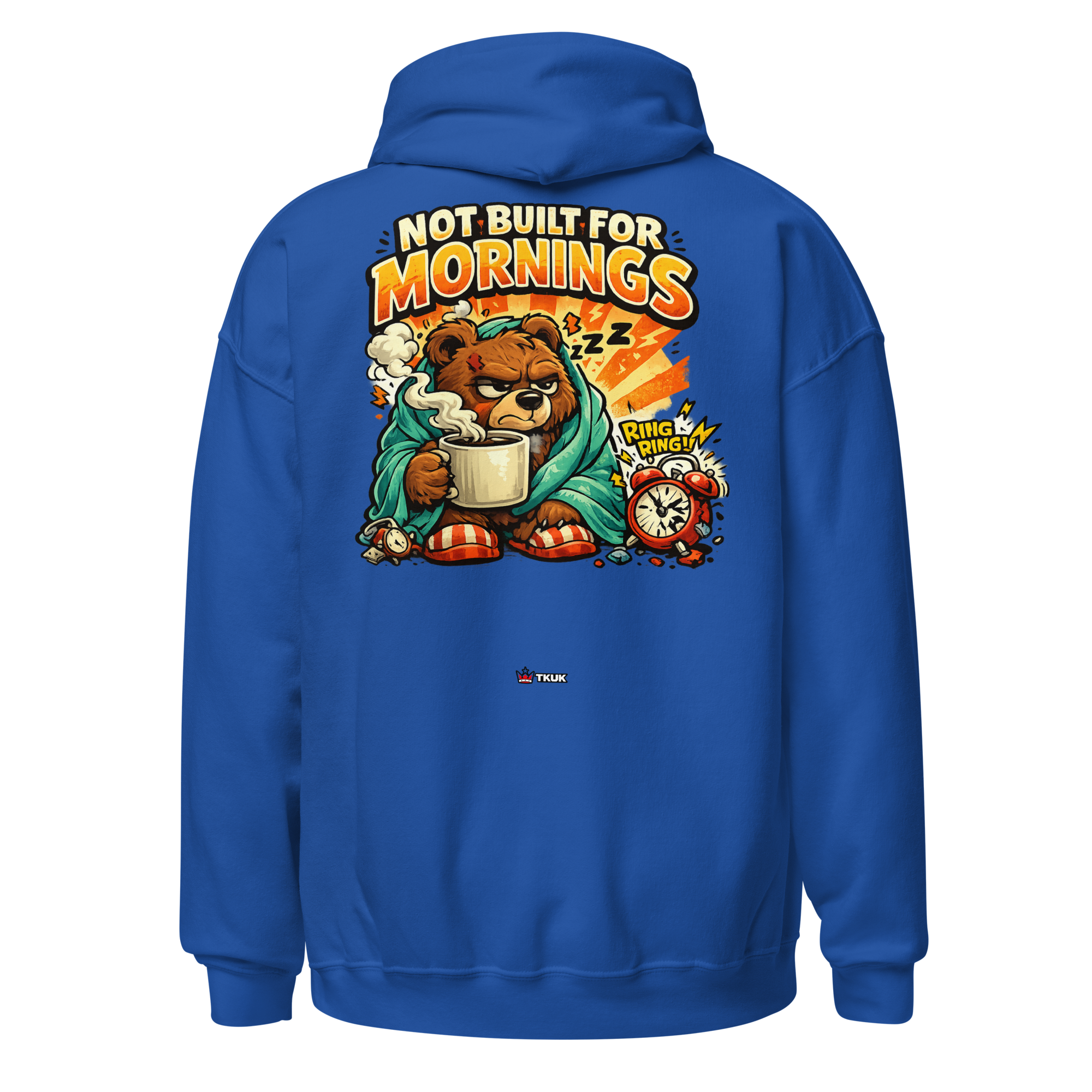 not built for mornings grumpy bear hoodie