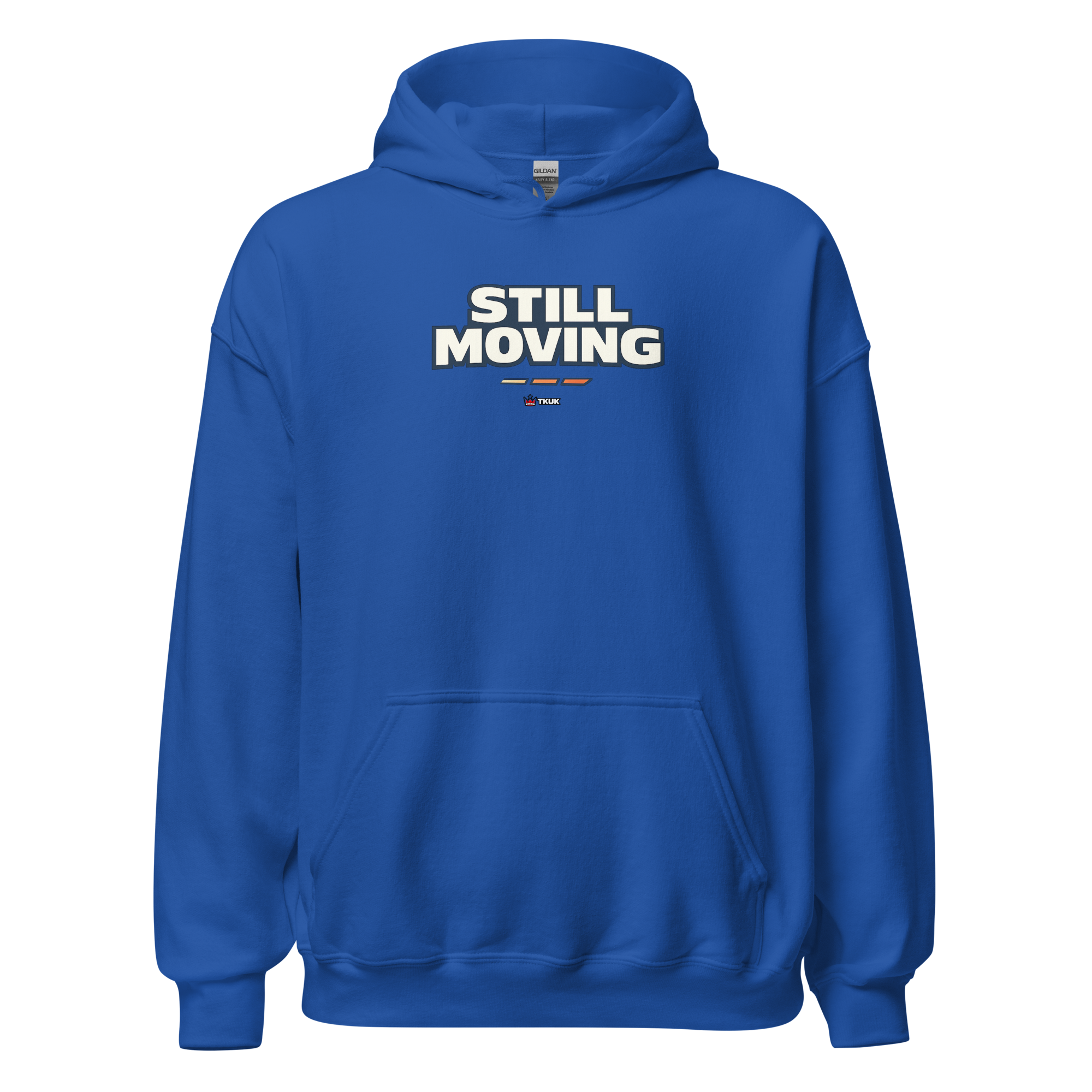 still moving minimalist hoodie