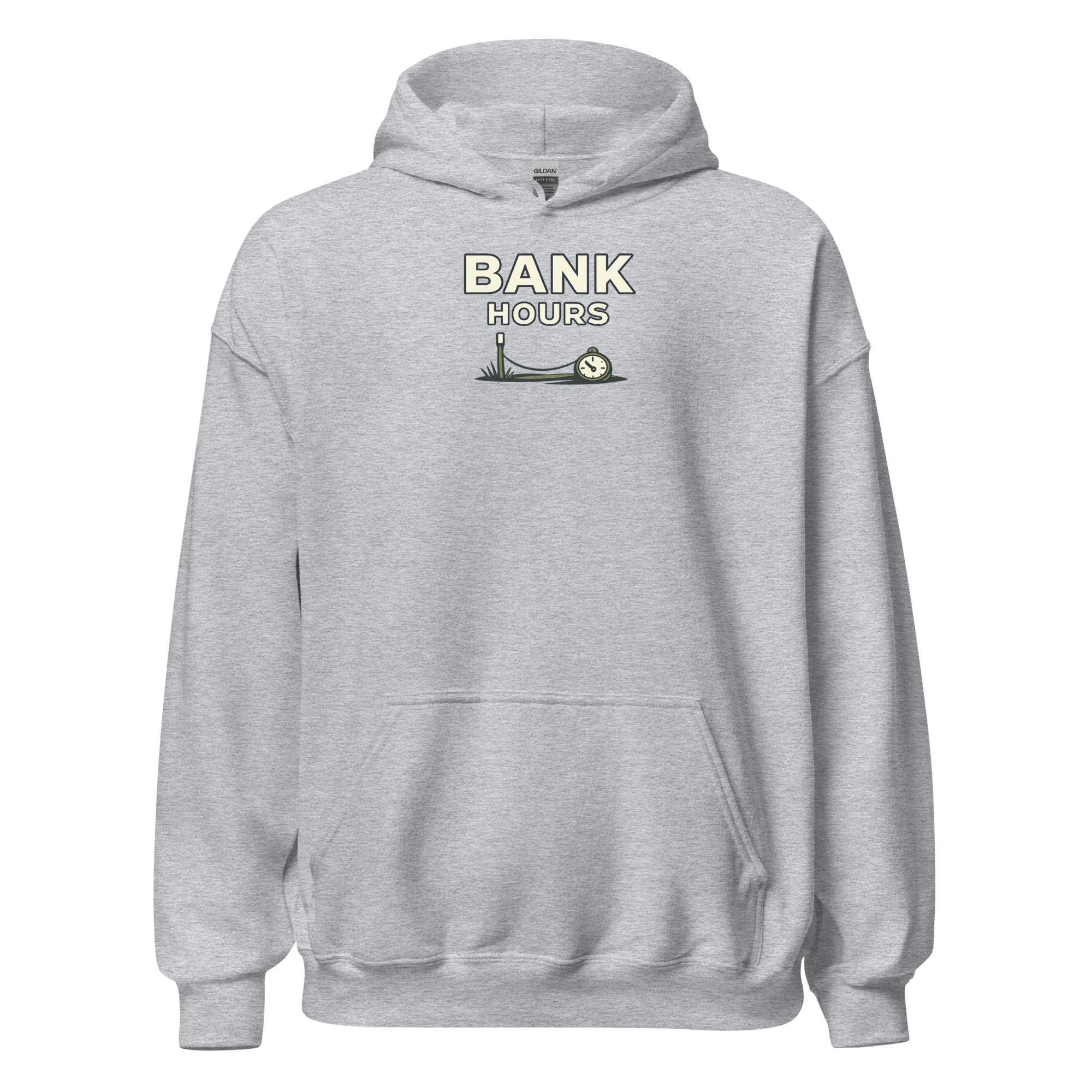 Bank Hours Fishing Hoodie - Image 6