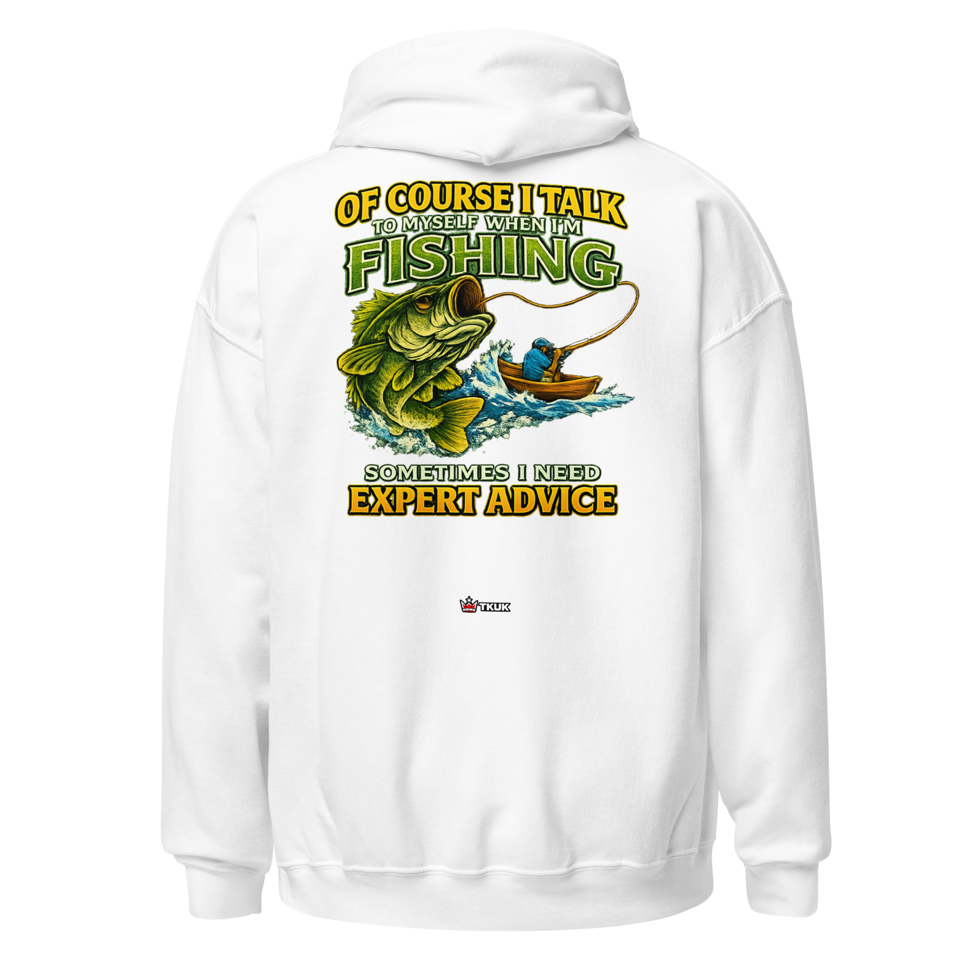 expert advice fishing hoodie