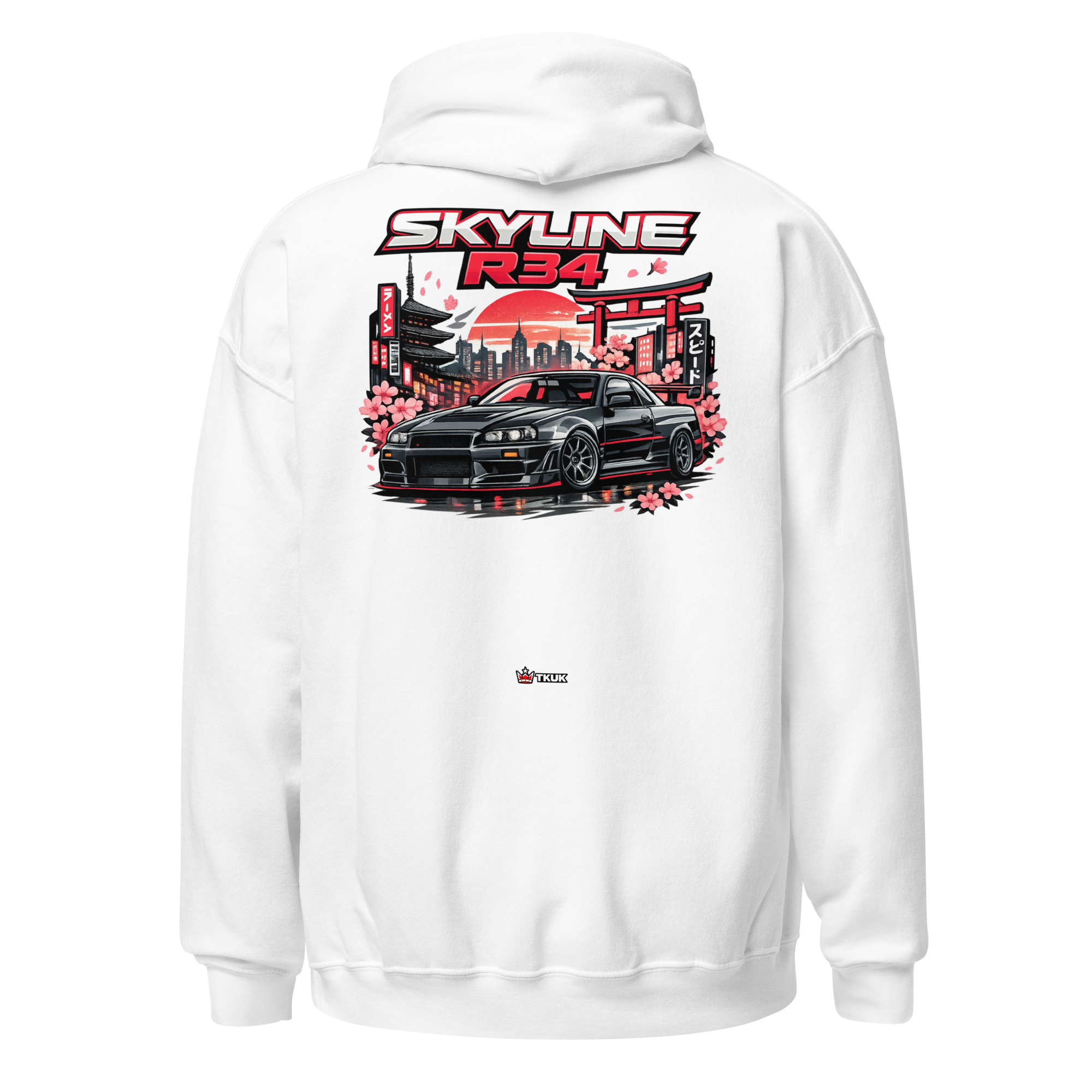skyline r34 japanese street car hoodie skyline r34 japanese street car hoodie