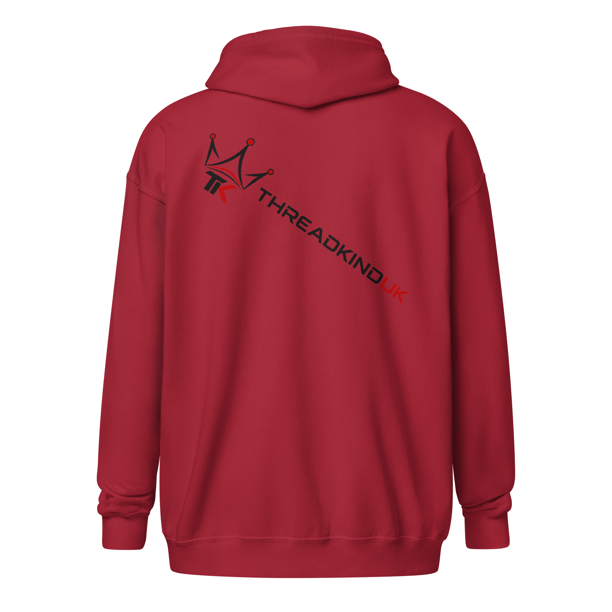 ThreadKindUK Essentials Light Zip Hoodie - Image 5