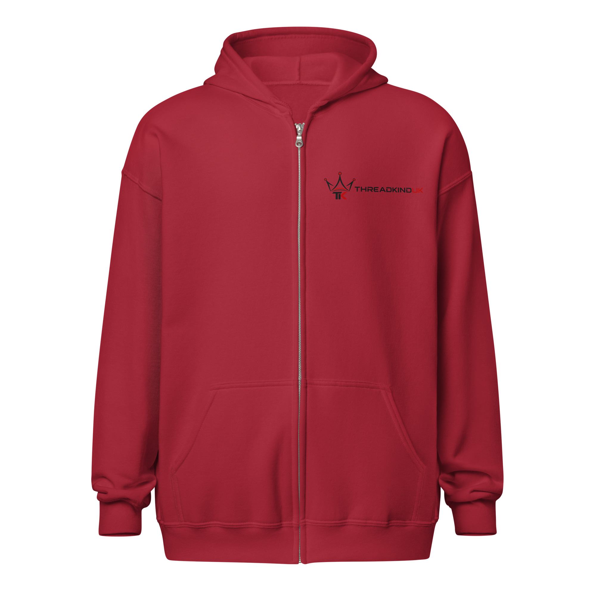 ThreadKindUK Essentials Light Zip Hoodie - Image 10