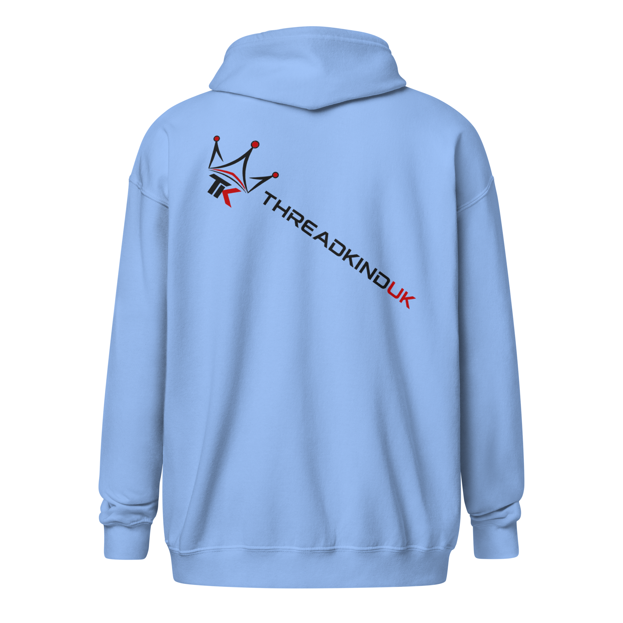 ThreadKindUK Essentials Light Zip Hoodie - Image 3