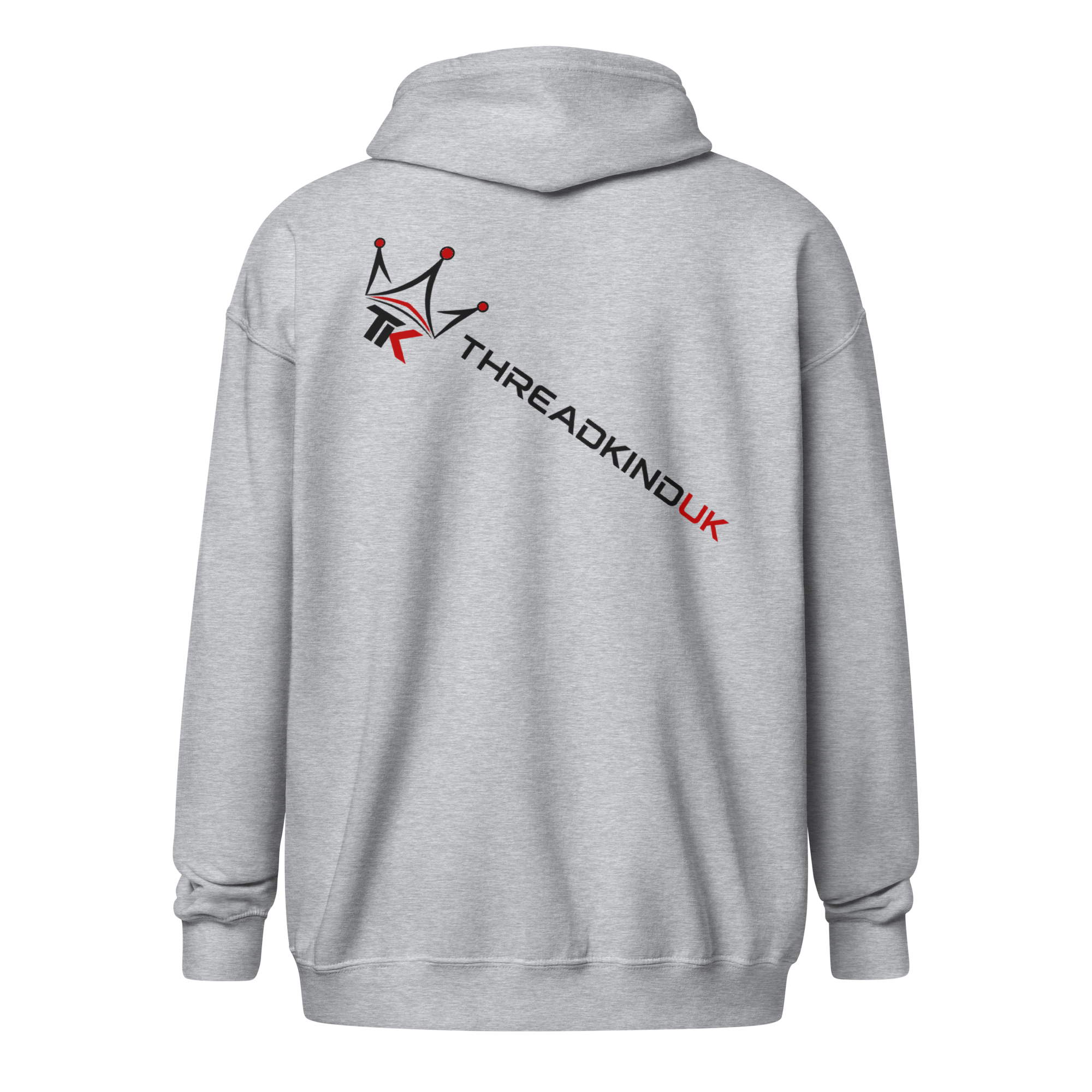 ThreadKindUK Essentials Light Zip Hoodie - Image 2
